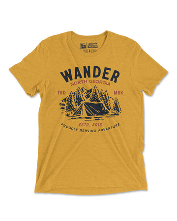 Unisex Proudly Serving SS - Mustard